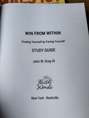 Win from Within Study Guide by John Gray (2018, Trade Paperback)