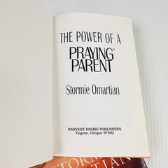 2x Stormie Omartian The Power of a Praying Parent & The Prayer That Changes Ever