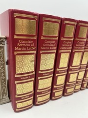 Complete Sermons of Martin Luther 7 Volumes Full Set Hardcover Red & Gold Baker