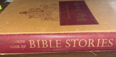 THE RAINBOW BOOK OF BIBLE STORIES-1956 J Harold Gwynne Illustrator Steele Savage