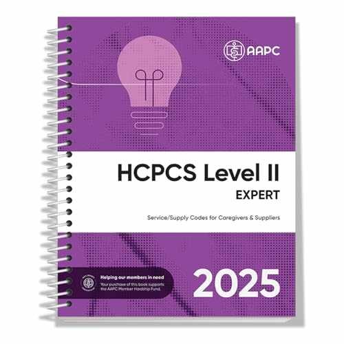 HCPCS Level II Expert 2025 – Spiral-bound, by AAPC – Acceptable