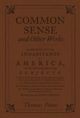 Common Sense and Other Works by Thomas Paine, Deluxe Faux Leather, Ships Fast!