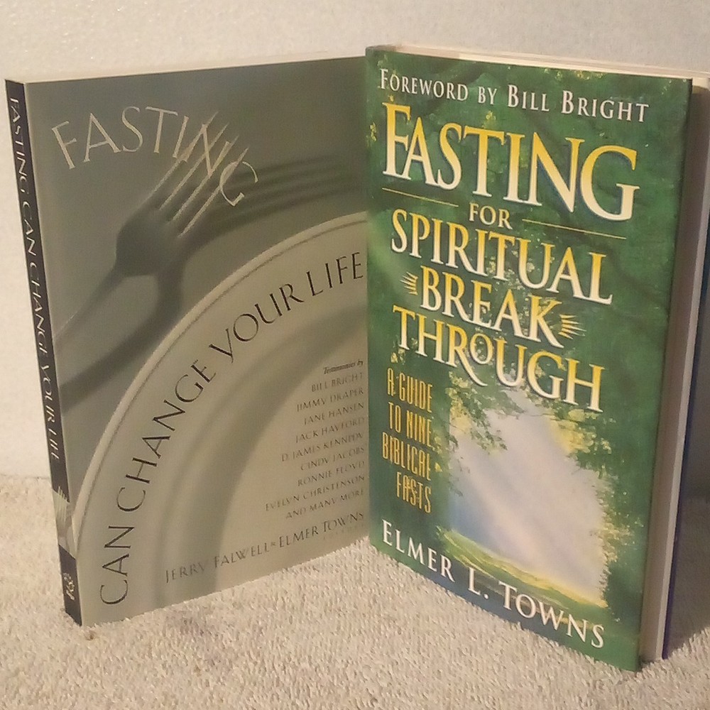 Elmer L. Towns Fasting book lot( 2 books total)