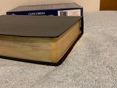 Concordia Self-Study Bible NIV Lutheran (Red Letter Ed.) Genuine Leather/Gilt