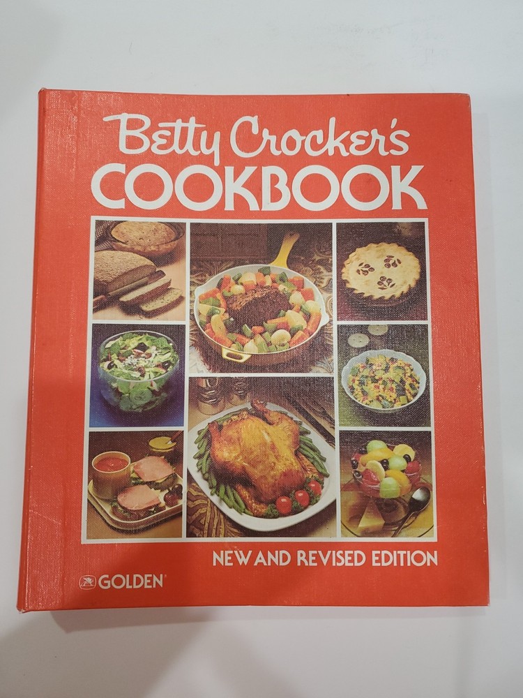 „Betty Crocker’s Cookbook – New & Revised Edition“ binder cook book, 1970’s