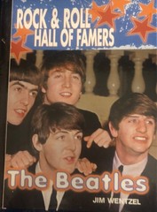 Rock and Roll Hall of Famers The Beatles hardback book 2002 112 pages