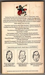 Superfan : The Freaky Football Folk Hero by Nick Meglin 1972