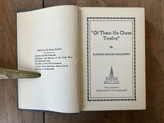 RARE 1929 Of Them He Chose Twelve by CLARENCE EDWARD MACARTNEY