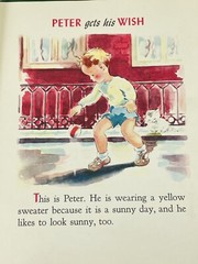 Peter Gets His Wish by Frances Ingersoll Vintage Children’s 1st Edition Book