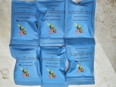 6 Bags of Copper Sulfate Moss Remover Powder, For Roofs Ponds Sidewalks 6oz Ea