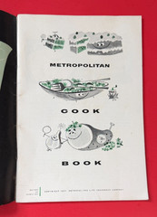 Metropolitan Cook Book 1957 ~ Metropolitan Life Insurance Company ~ 56 Pages