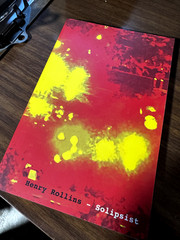 Henry Rollins Solipsist Signed 2020s Reprint – Like New