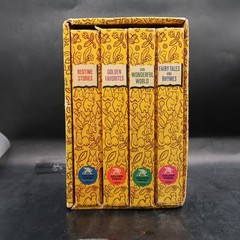 The Little Golden Book Library 1969 Four Book Boxed Set Hardcovers Vintage