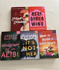 BOTM Lot x 5 Hardcover Like New, Mad Mabel, It’s Not Her, Anatomy of an Alibi