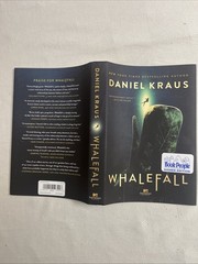 Whalefall, Daniel Kraus. MTV Entertainment 2023. Signed 1st Printing.