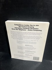 OOP CompuServe Almanac Trade PB 1989 Offline Reference Of Online Services