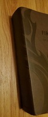 FIRE BIBLE New Living Translation Chi Alpha Edition Leather Soft Cover