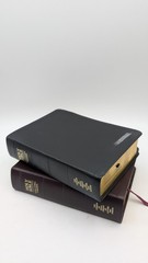 LDS Holy Bible Leather KJV Black + Brwon SOFT Leather King James Version READ