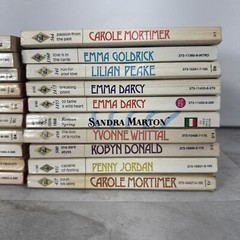 Lot of 20 Harlequin Presents Romance Paperback Books Vintage 1496