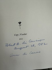 Art on Nantucket diCurcio Signed Limited Edition 361 of 2000 HC DJ Vintage Book