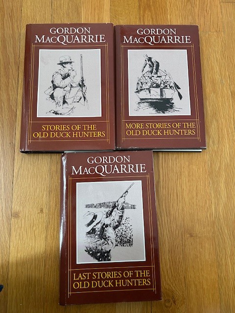 Stories of The Old Duck Hunters by Gordon MacQuarrie – 3 Volume Set – VERY GOOD