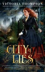 City of Lies (A Counterfeit Lady Novel) – Mass Market Paperback – GOOD