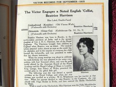 New VICTOR RECORDS Sep 1915 RASTUS STORIES Ralph Bingham Caruso Victrola CATALOG