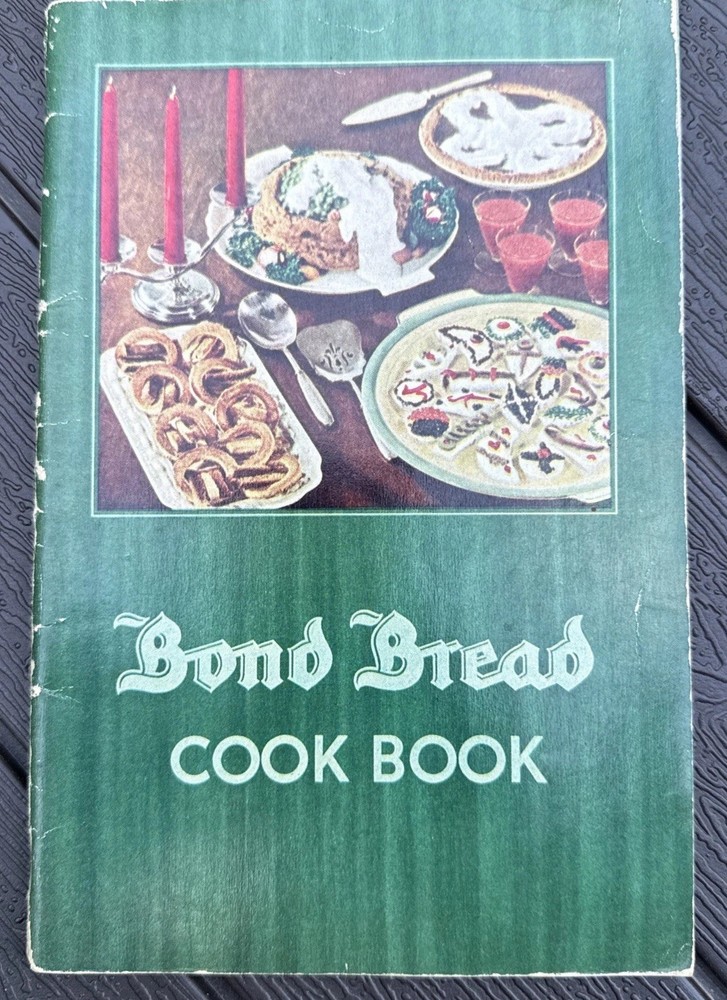 Bond Bread Cook Book General Baking Co Advert Recipe 1935 Vintage 72 PAGES