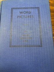Word Pictures verses by Lillian Wennstrom Keck 1943 1943 VTG 112 pages