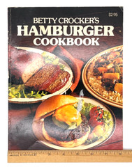 Betty Crocker Hamburger Cookbook Vintage 1977-72 pages Golden- See Video