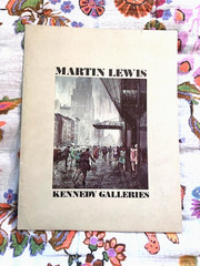 Martin Lewis 1973 Kennedy Galleries Retrospective TPB Paintings Watercolors Art