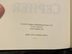 Cepher A Comprehensive – Hardcover, by Cepher Publishing Group W/ Carrying Case