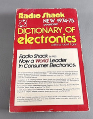 Radio Shack 1974-75 Dictionary of Electronics by Rudolf F Graf 688 Pages Vintage