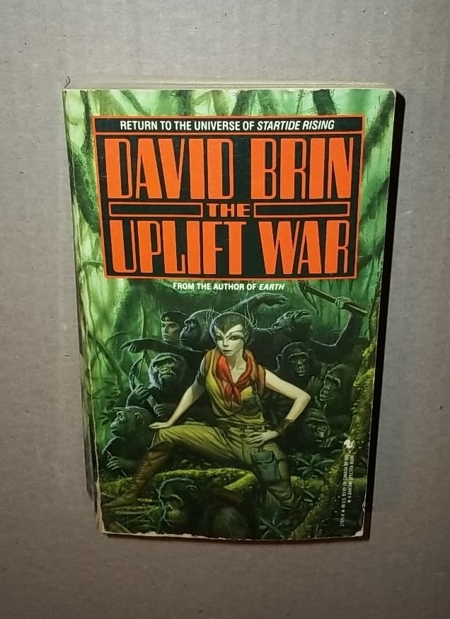 The Uplift War by david brin Bantam Books 1987