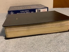 Concordia Self-Study Bible NIV Lutheran (Red Letter Ed.) Genuine Leather/Gilt