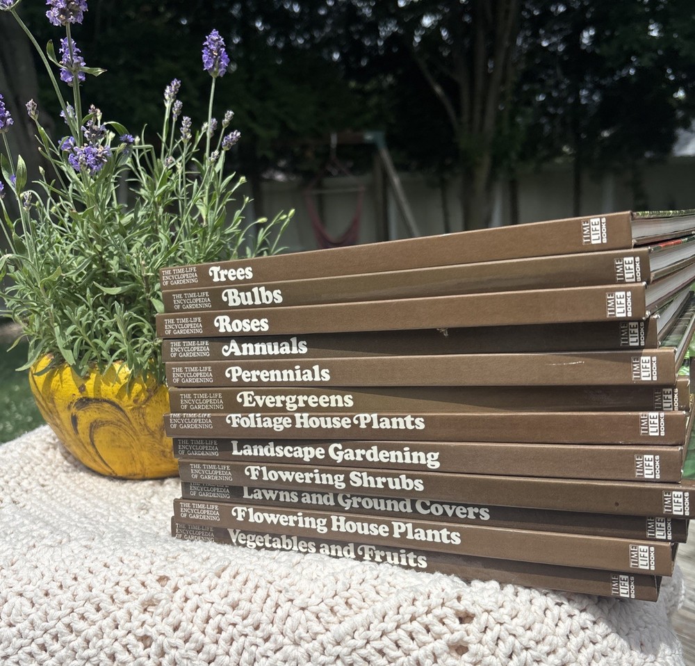 VTG Time Life Encyclopedia of Gardening Set of 12 Hardcover Books 70s Plant Tree