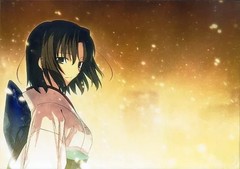 Kara no Kyoukai Primagraphy Panel Farewell Snow 14.4×10.3in Art Board