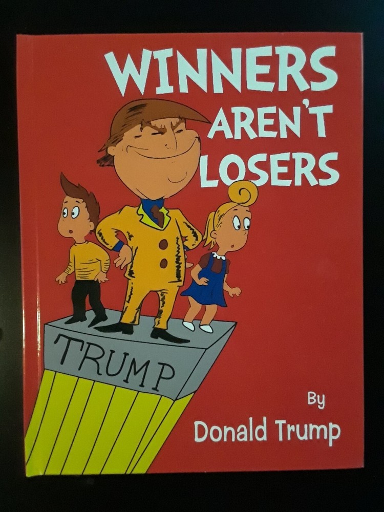 „Hardcover“ Winners Aren’t Losers Children’s Book Donald Trump Jimmy Kimmel Maga
