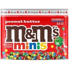Resealable 8.6 Oz Minis Peanut Butter Milk Chocolate Candy for Holiday Baking