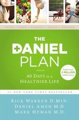 The Daniel Plan: 40 Days to a Healthier Life – Hardcover By Warren, Rick – GOOD