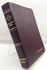 Amplified Bible 1987 Burgundy Bonded Leather Zondervan