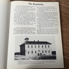 Ole‘ Yale High 1919-1987 Oklahoma High School Yearbook History Payne County HB