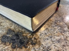 NKJV Womans Study Bible – $160 Retail – Black Genuine Leather Large Print