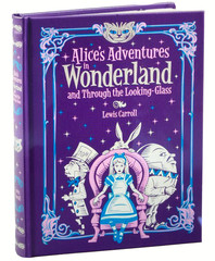 ❤️SET of 2 ALICE’S ADVENTURES in WONDERLAND and THE BLUE FAIRY Leather Bound NEW