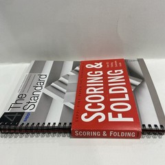 THE STANDARD Vol. 4 SCORING & FOLDING, SAPPI 2010, WIRE BOUND- 👌👍
