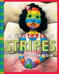 A Bad Case of Stripes (Scholastic Bookshelf) – Paperback – VERY GOOD
