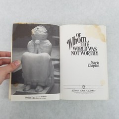 Of Whom the World Was Not Worthy – 1980 Softcover by Marie Chapian