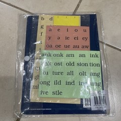 Wilson Reading System (WRS) Magnetic Journal Phoneme Letter Tiles 4th Edition