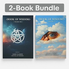 Book of Wisdom Volumes 1 & 2 by Harry B. Joseph -Paperback Bundle – US Stock