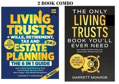 2 BOOK The Only Living Trusts,Living Trusts & Estate Planning PAPERBACK US